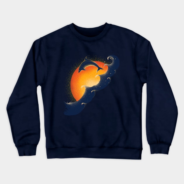 Welcome sunrise Crewneck Sweatshirt by barmalisiRTB